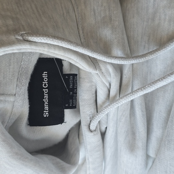 Standard Cloth Sleeveless Muscle Hoodie Sweatshirt, Small, Light Gray, $39.00US - Picture 6 of 8